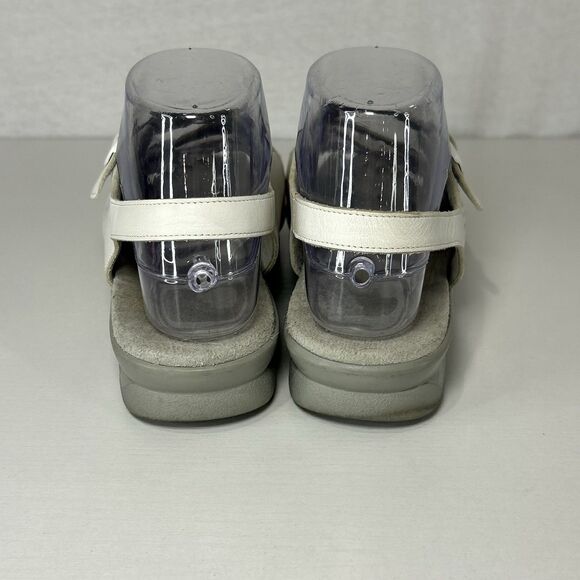SAS Women’s Size 7 M Tripad Comfort Trio II 3 White Strap Leather Sandals - Picture 4 of 7